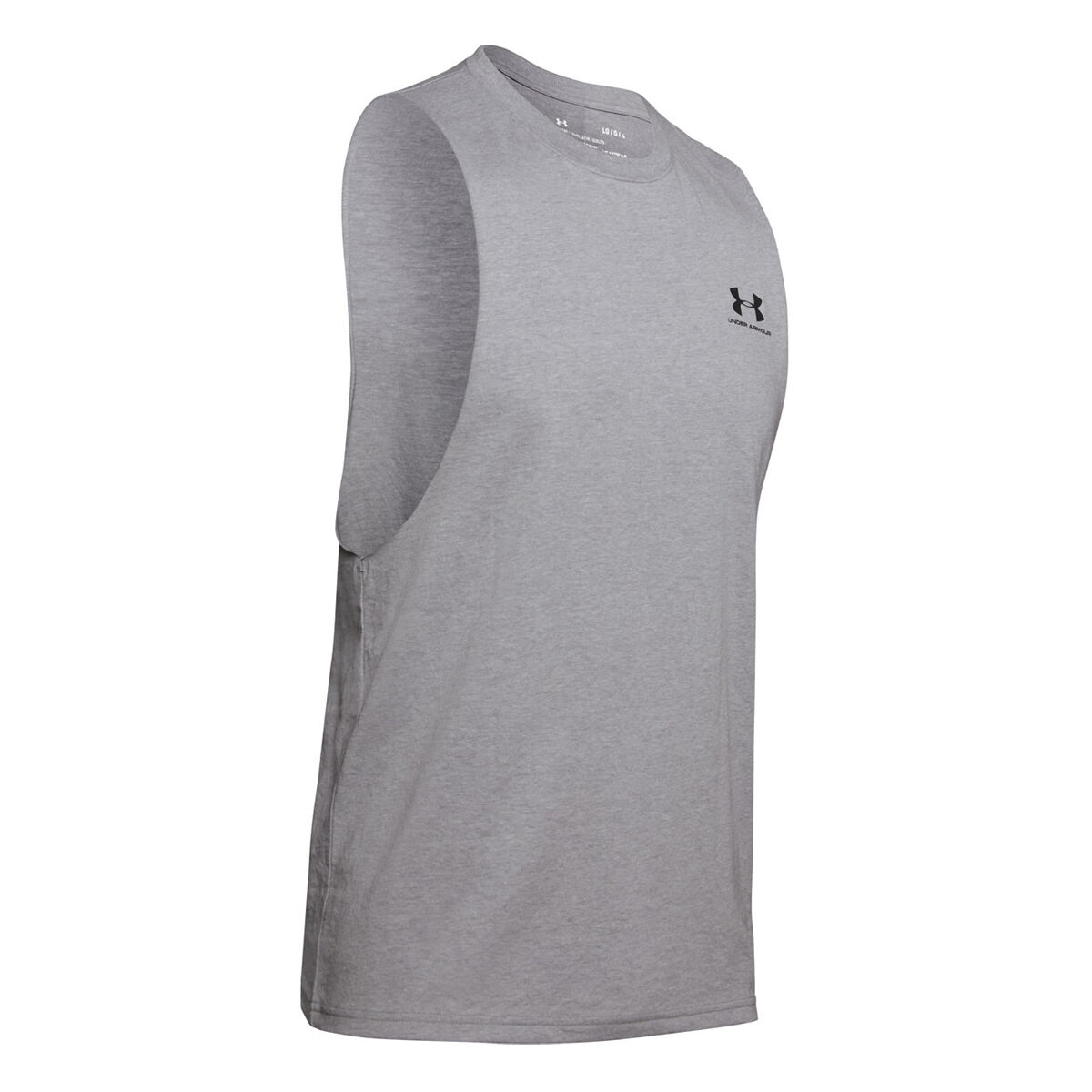 Under Armour Mens Sportstyle Left Chest Cut-Off Tank