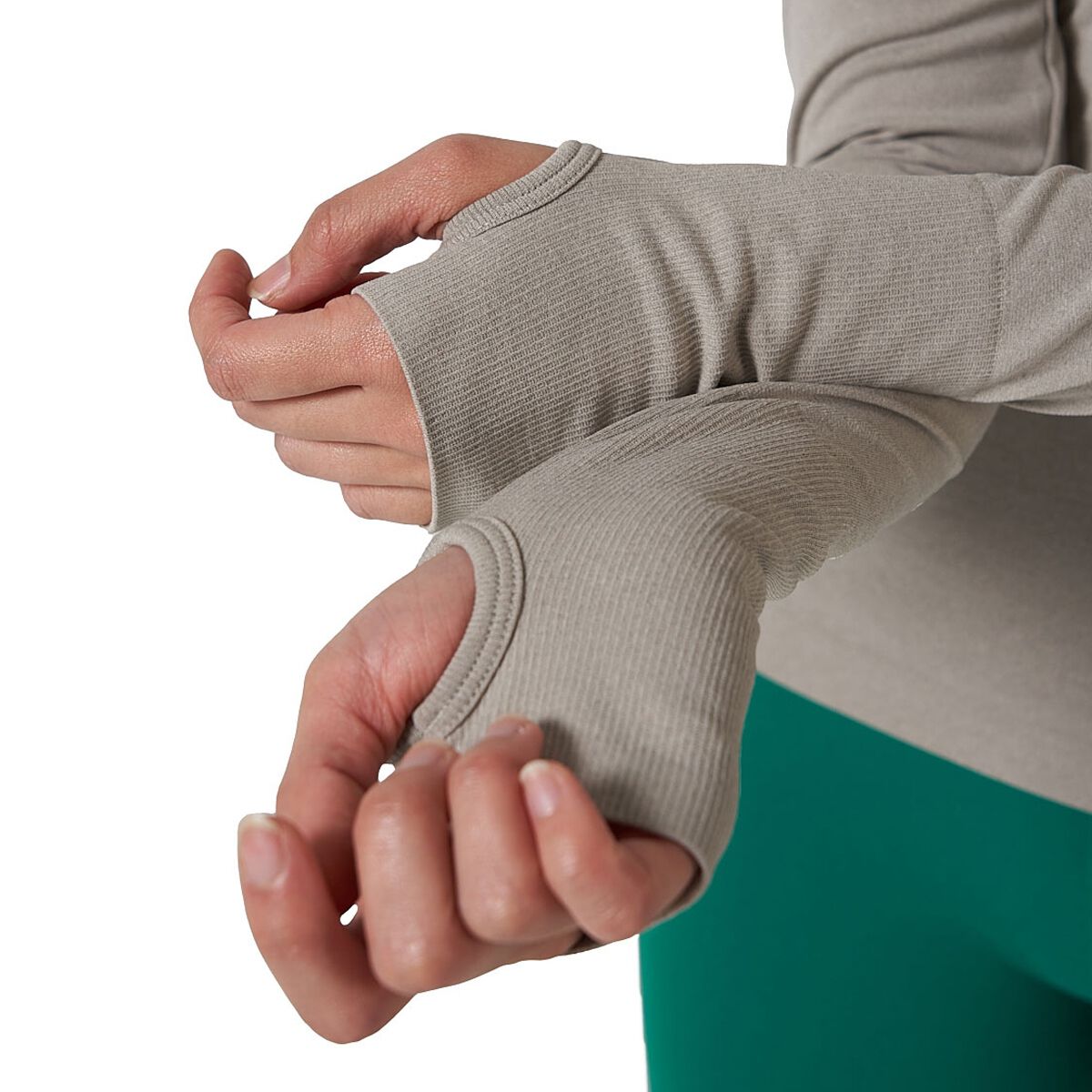 Ell/Voo Womens Reili Seam Free Long Sleeve Top