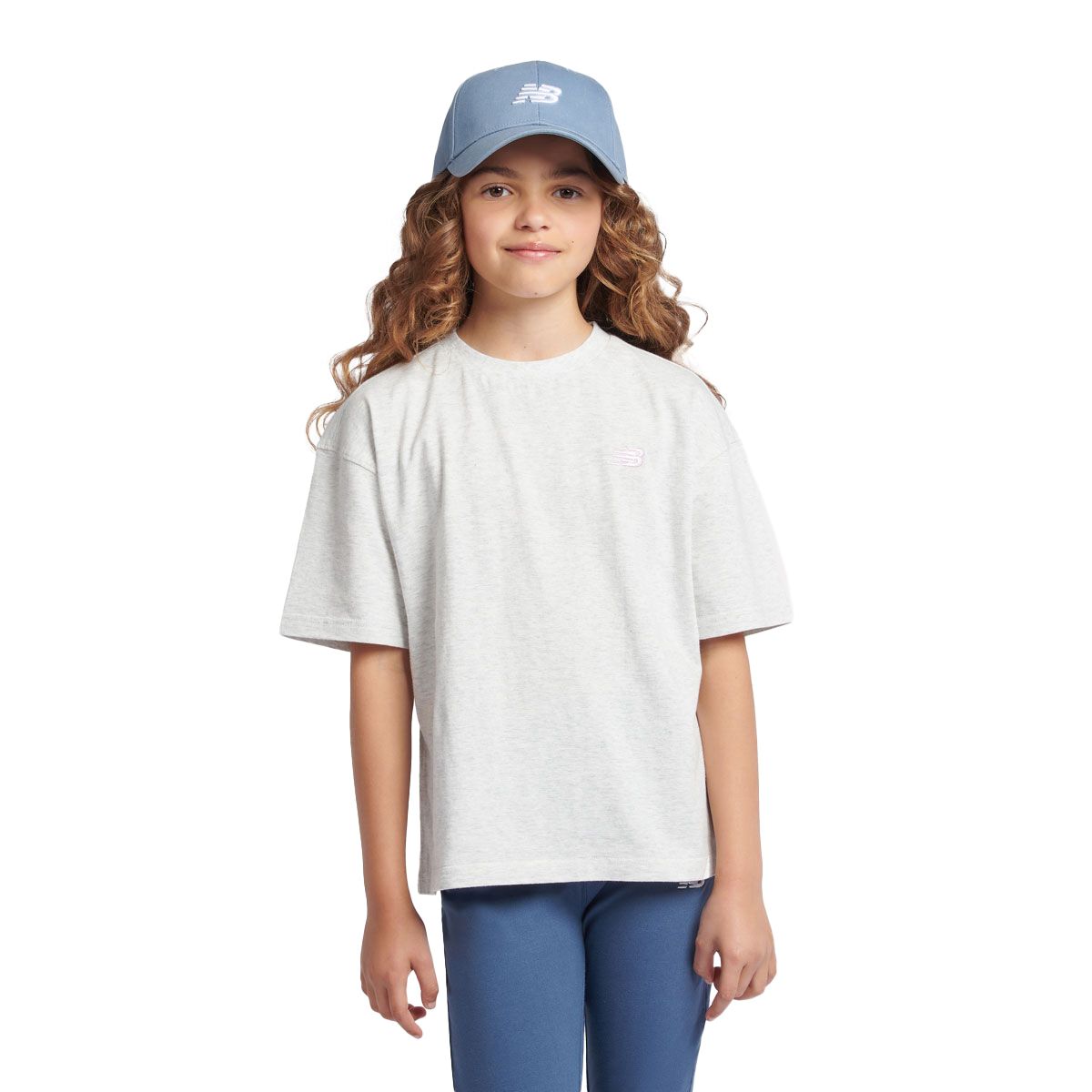 New Balance Junior Jersey Small Logo Tee
