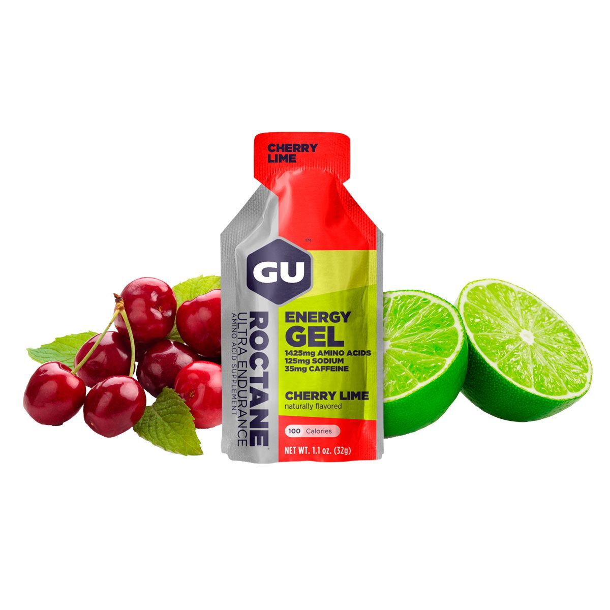 Gu Roctane Energy Gel Cherry Lime