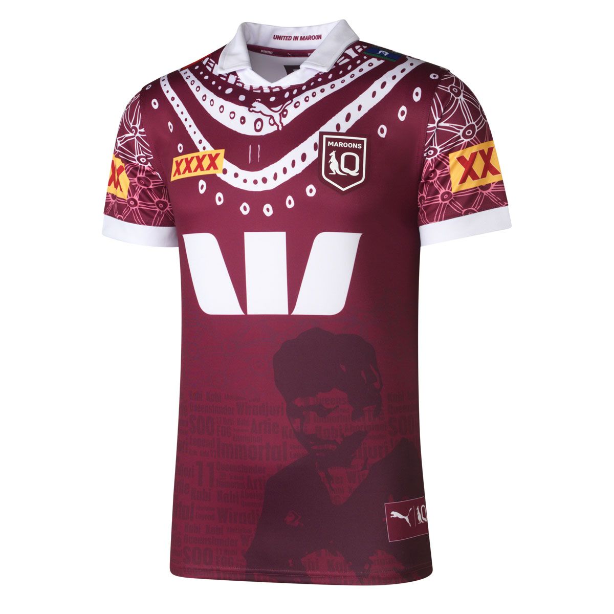 QLD Maroons State of Origin 2025 Womens Indigenous Jersey