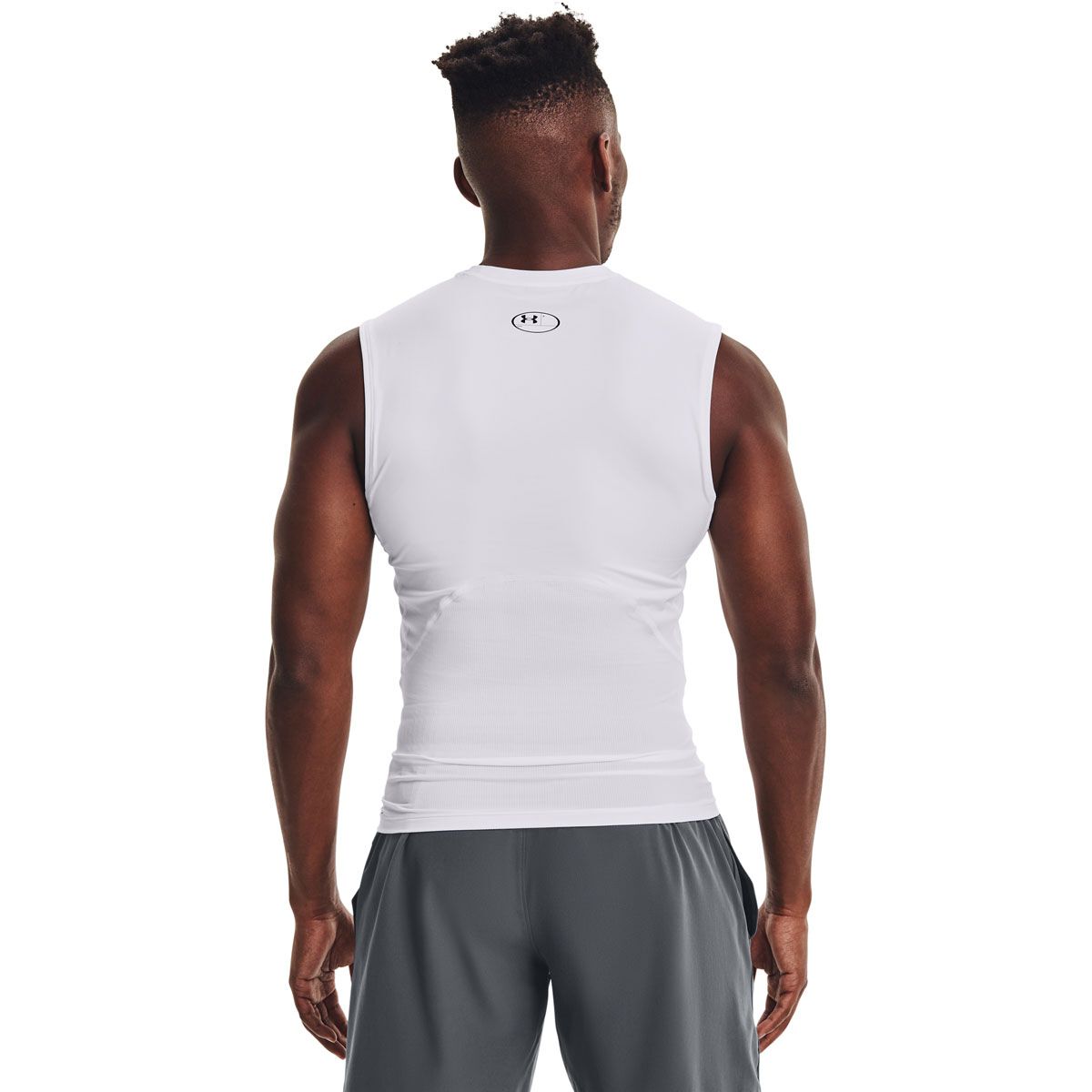 Under Armour Mens HeatGear Armour Sleeveless Compression Top