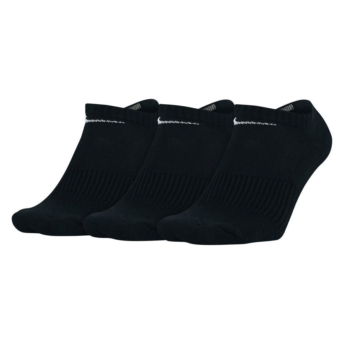 Nike Unisex Cushioned No Show 3 Pack Socks