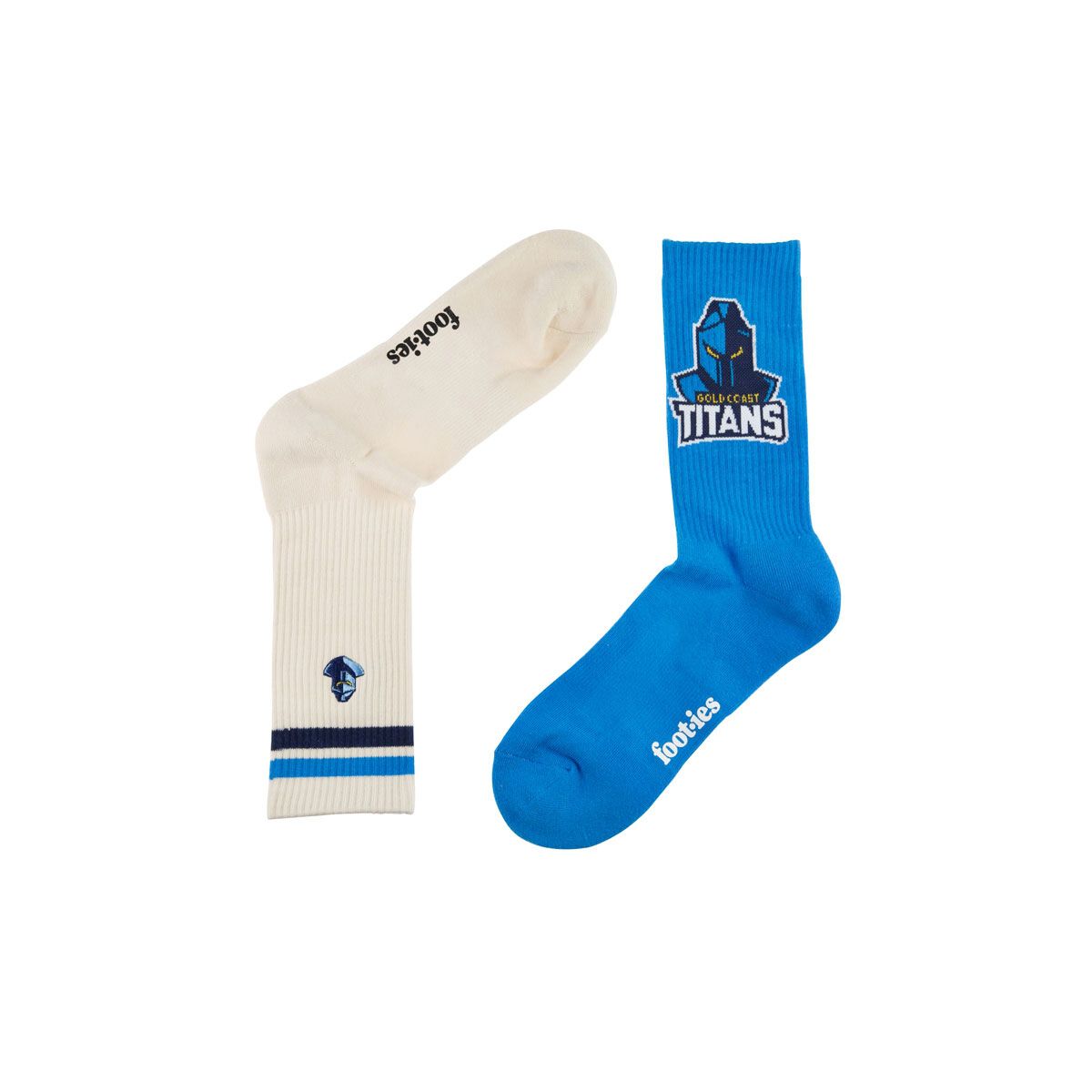 Gold Coast Titans Sneaker Socks 2 Pack