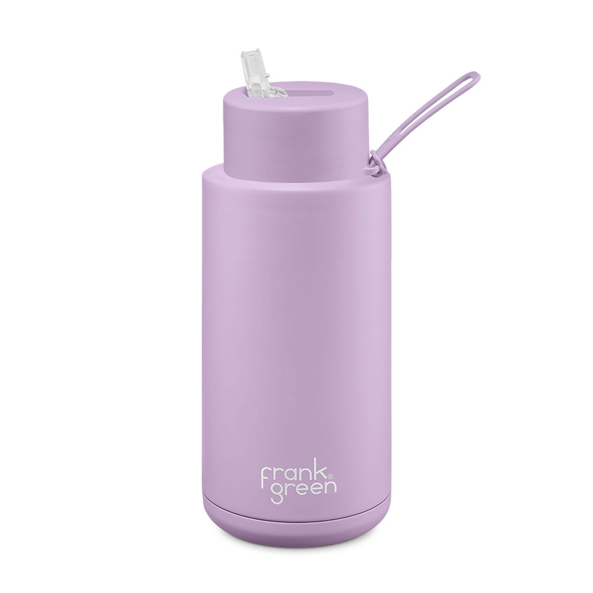 Frank Green Reusable 1L/34oz Water Bottle - Purple/Lilac Haze