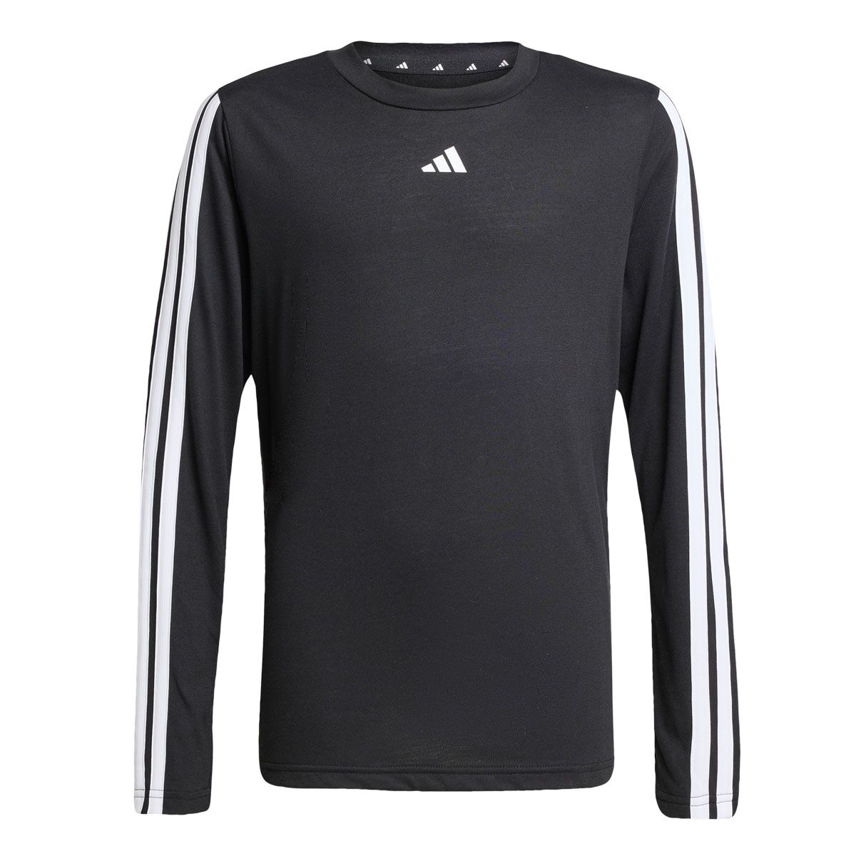 Adidas Junior Training Essentials 3 Stripes Long Sleeve Tee