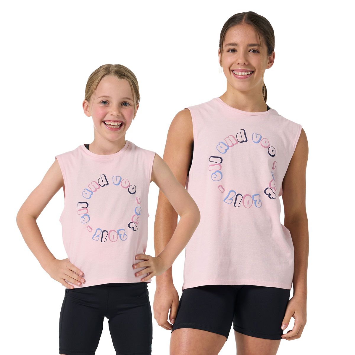 Ell/Voo Kids Abigail Muscle Tank