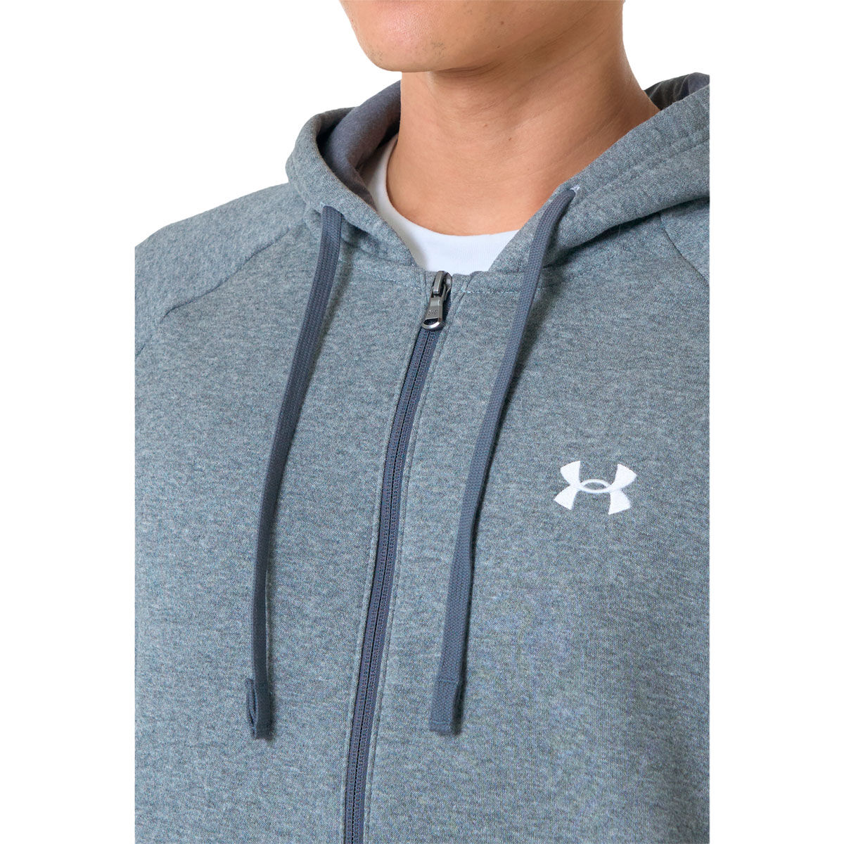 Under Armour Mens Rival Fleece Full Zip Hoodie