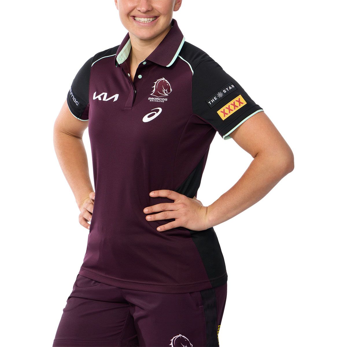 Brisbane Broncos 2025 Womens Training Polo