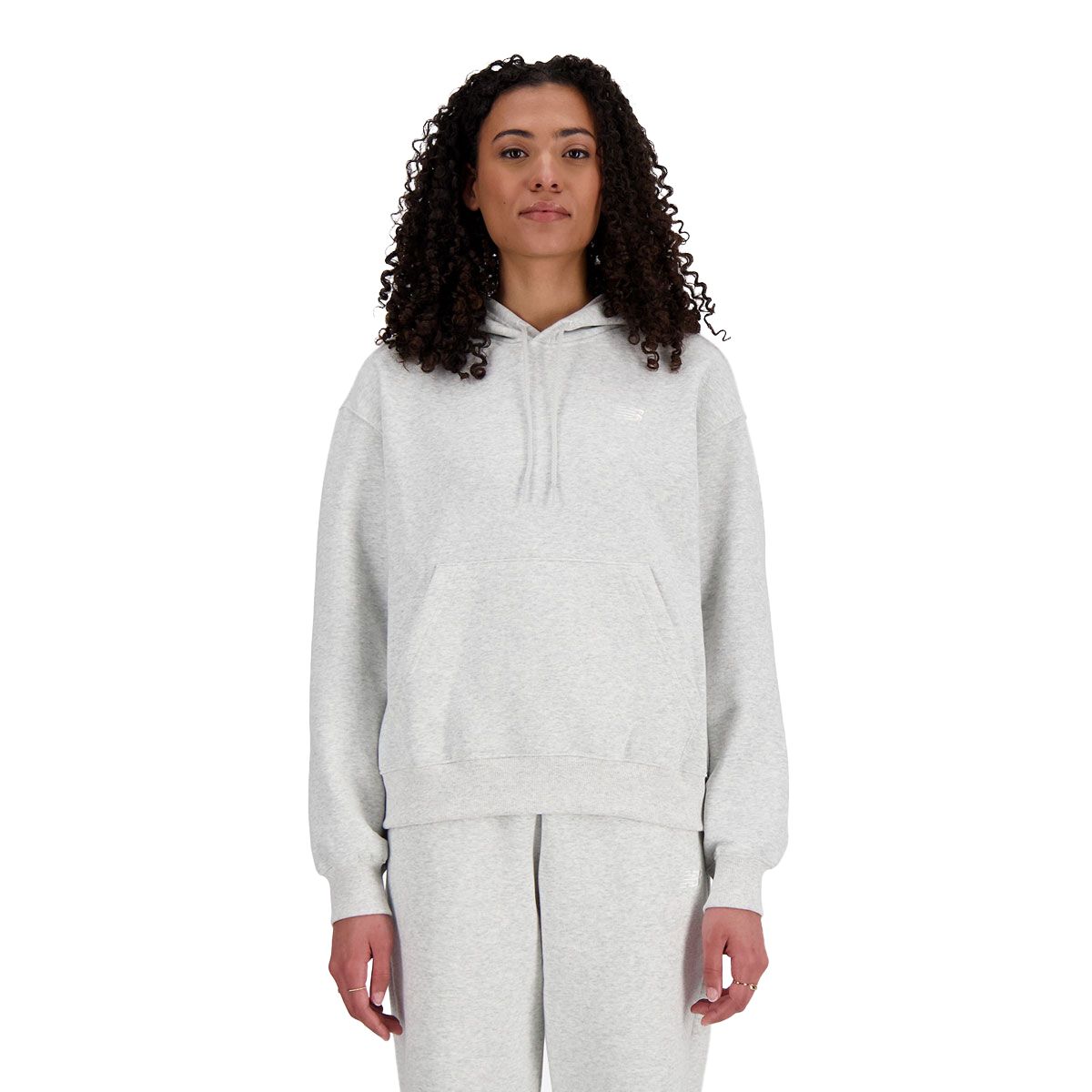 New Balance Womens Sport Essentials Fleece Pullover Hoodie