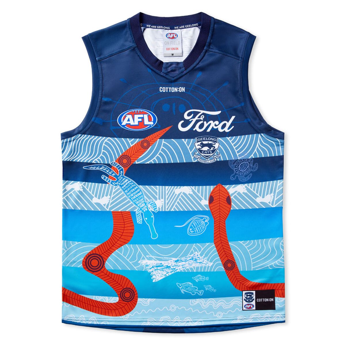 Geelong Cats 2025 First Nations Guernsey