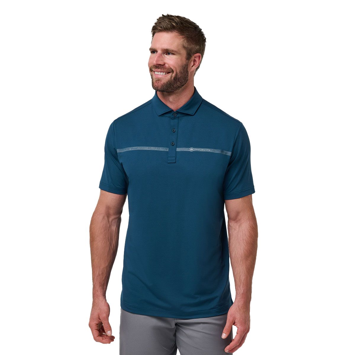 Travis Mathew Mens The Heater Pro Golf Polo
