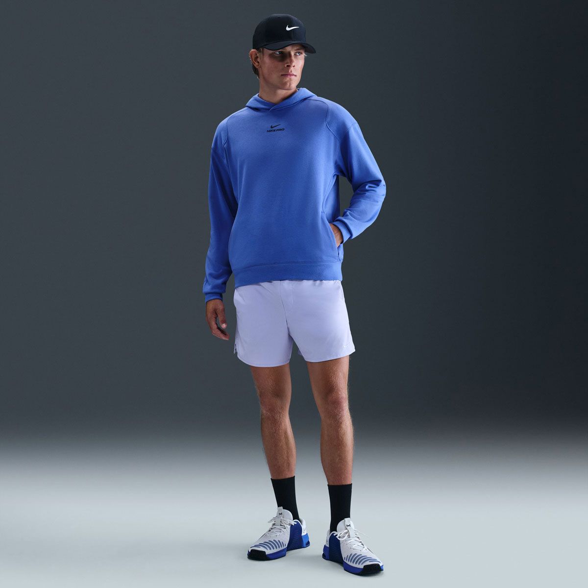 Nike Pro Mens Dri-FIT Midlayer Pullover Training Hoodie