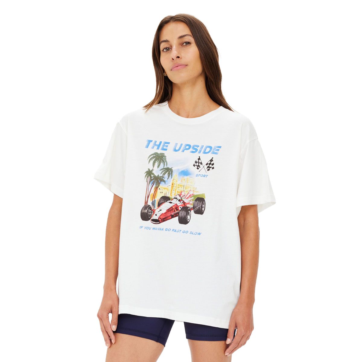 The Upside Womens Raceway Sammi Tee