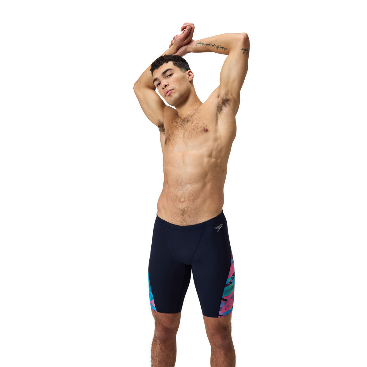 Speedo Mens Allover Digi Vcut Jammer