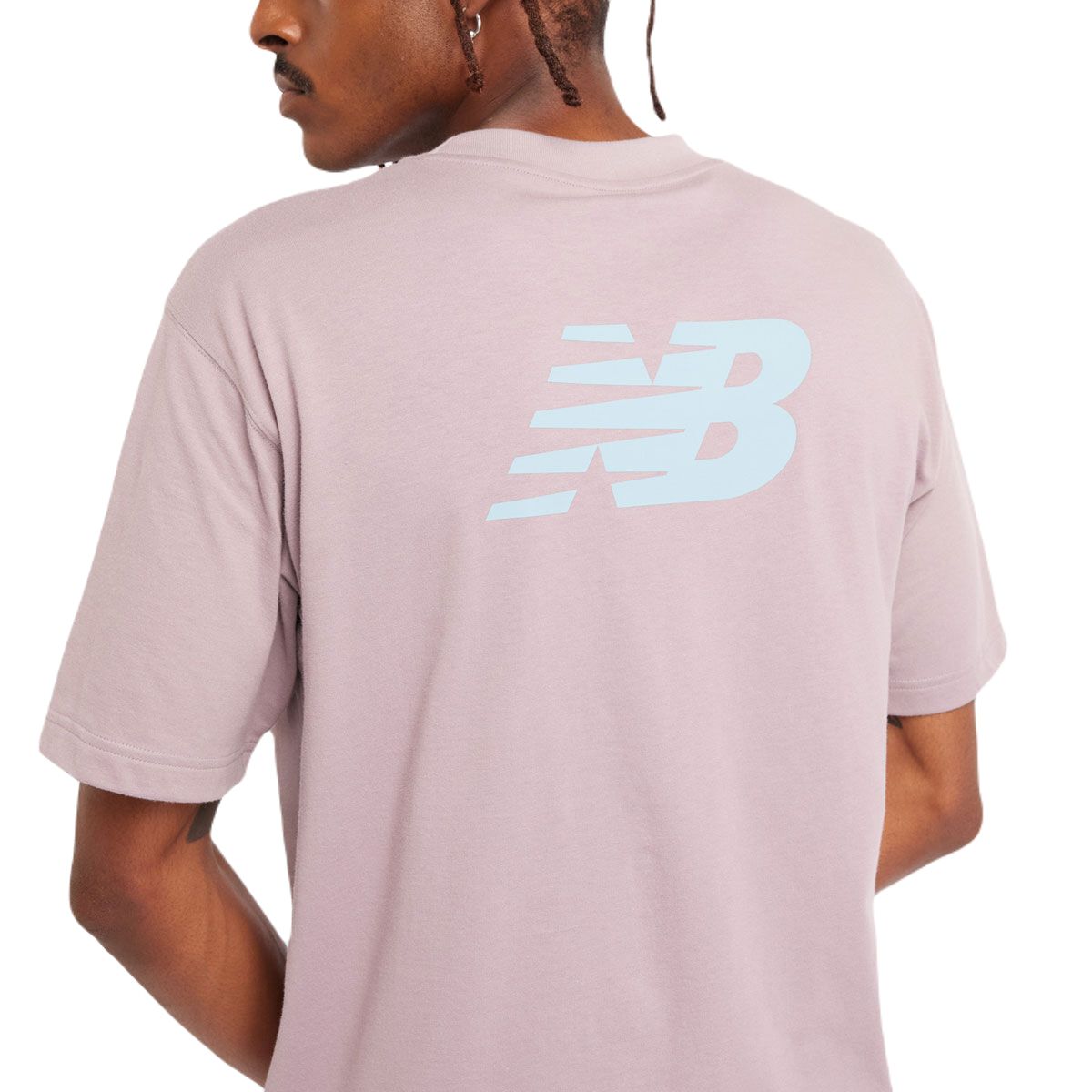 New Balance Mens Relaxed Logo Tee