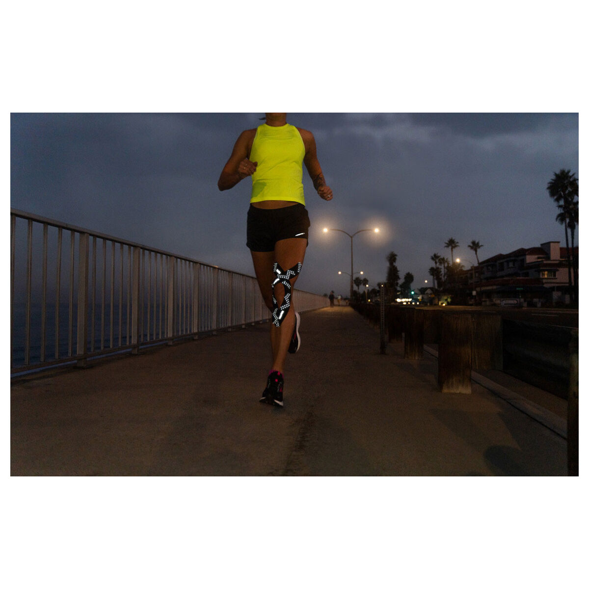 Rockflash Reflective Pre-Cut Kinesiology Sports Tape