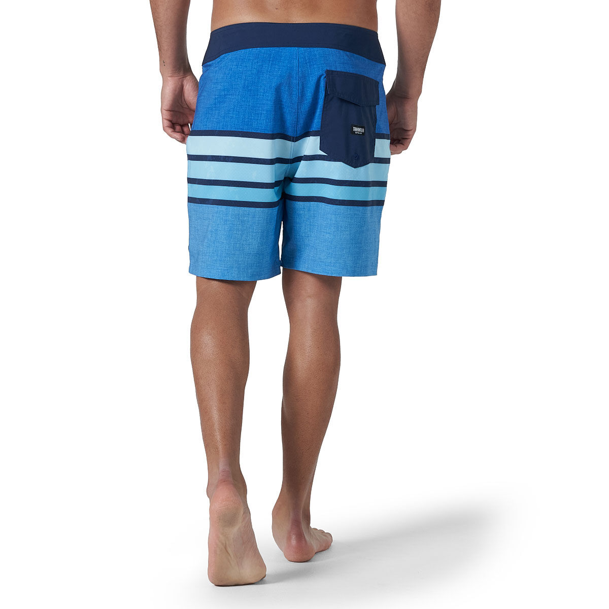 Tahwalhi Mens Fade Board Shorts Blue 36