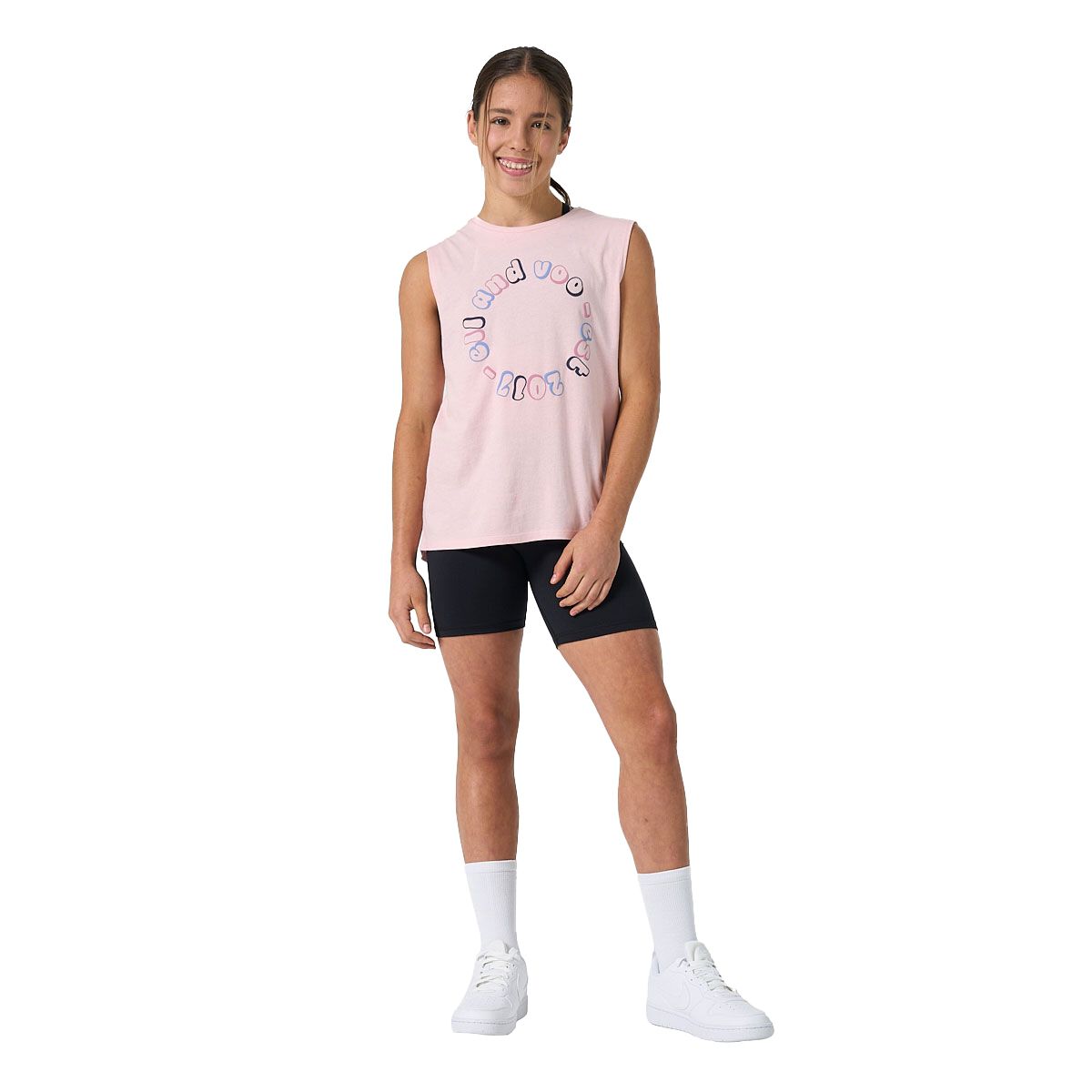 Ell/Voo Kids Abigail Muscle Tank