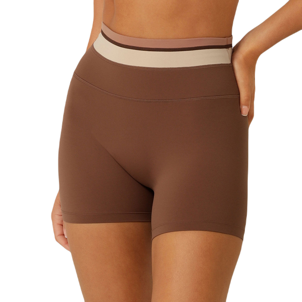 Lorna Jane Womens Tone On Tone 12cm Bike Shorts