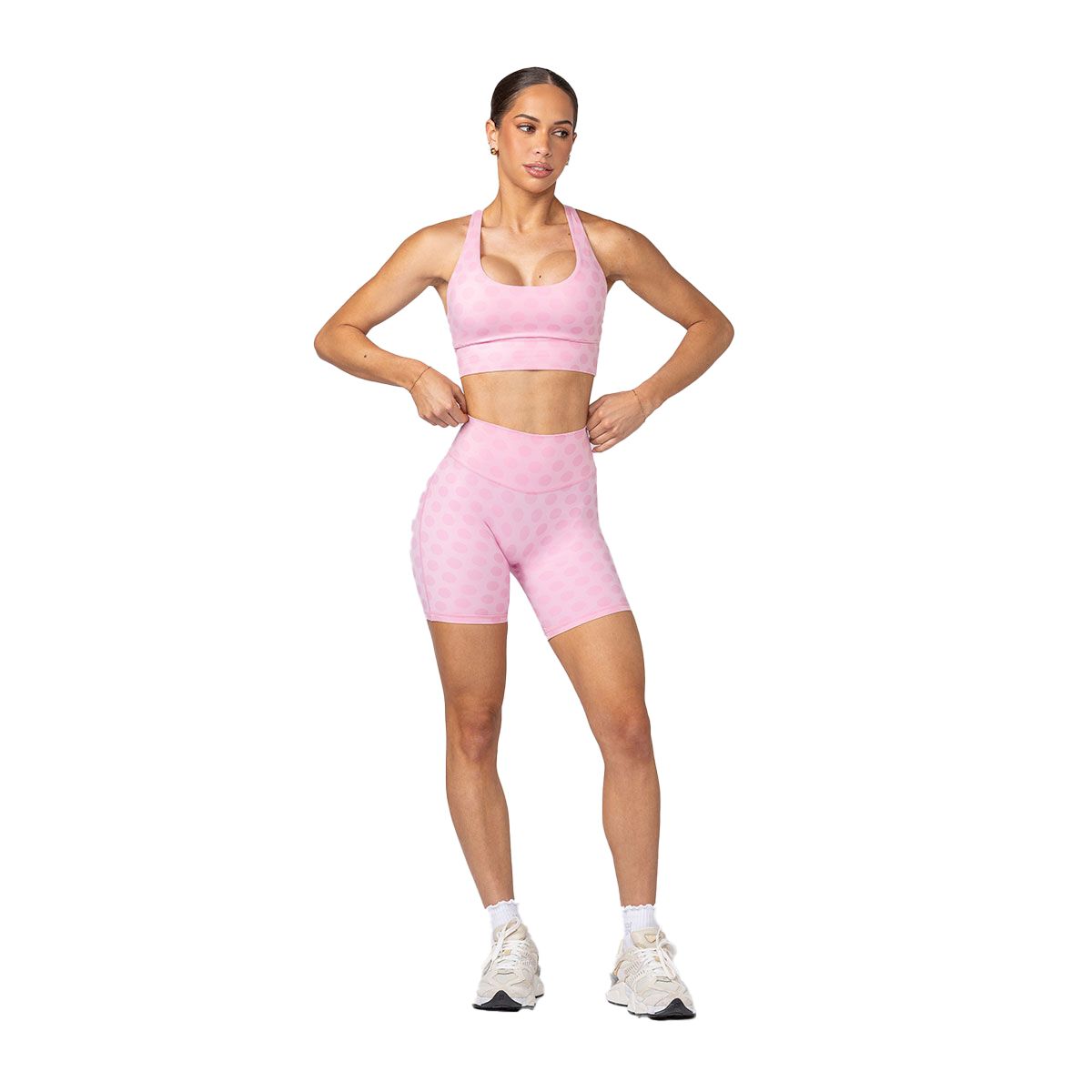 Muscle Nation Womens Aura Peachy Bike Shorts