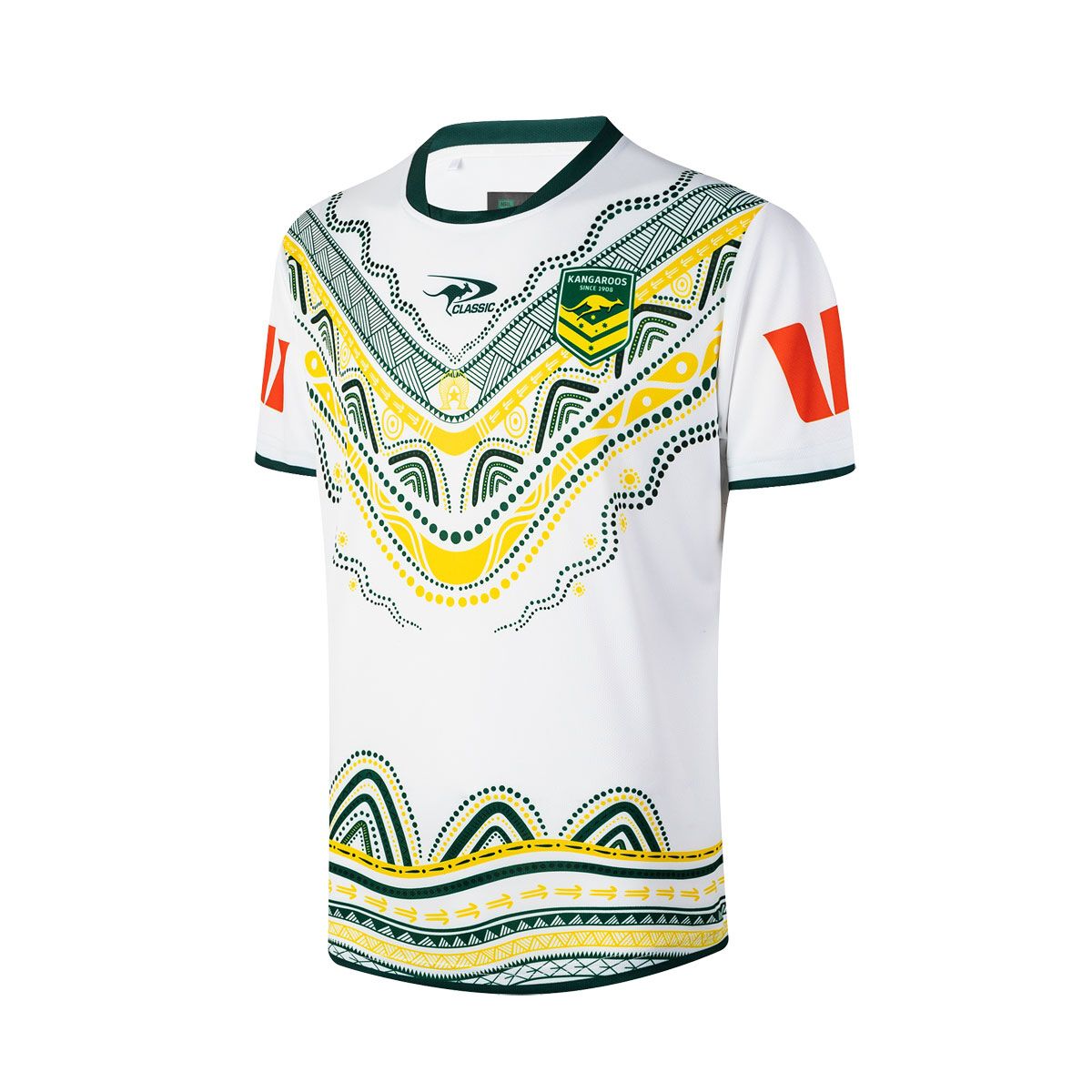 Kangaroos Mens 2025/26 Indigenous Rugby League Jersey