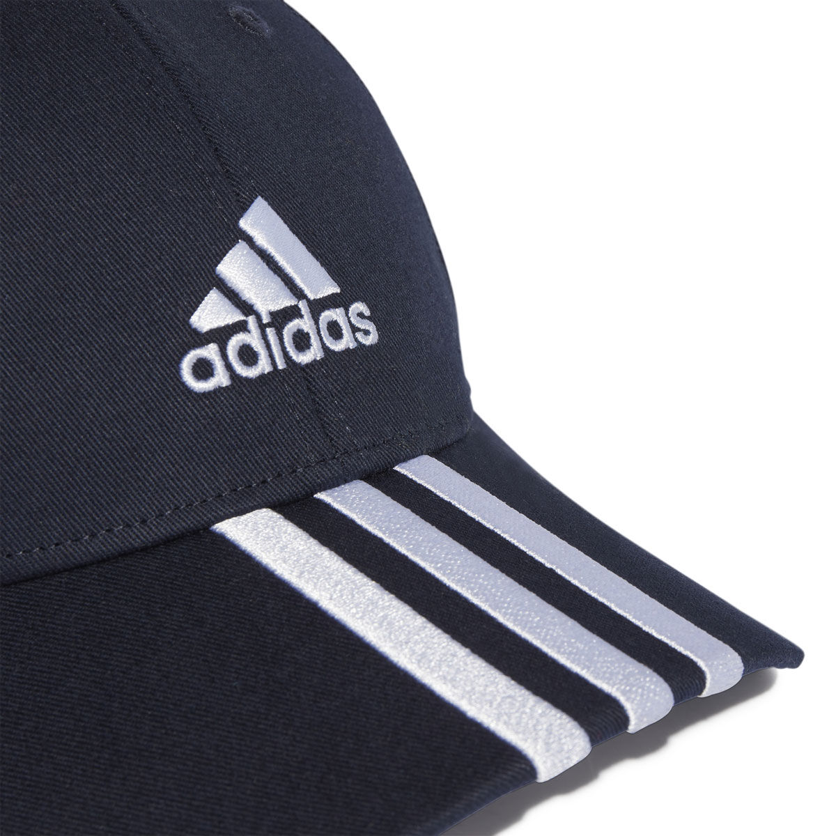 adidas 3-Stripes Cotton Twill Baseball Cap
