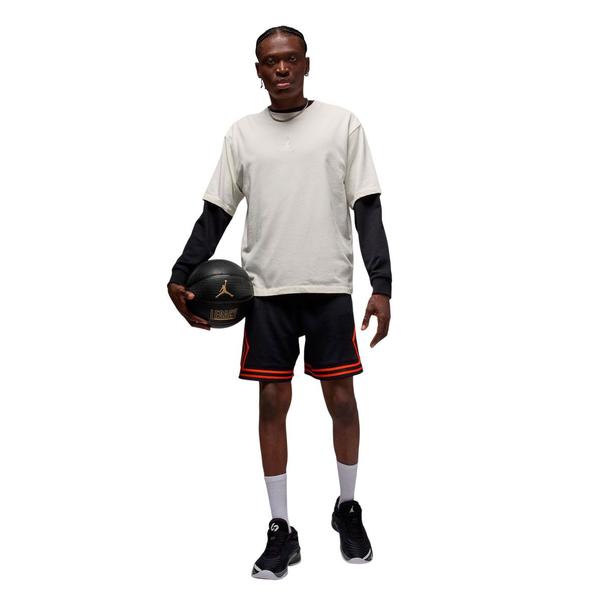 Jordan Mens Dri-FIT Sport Diamond Basketball Shorts