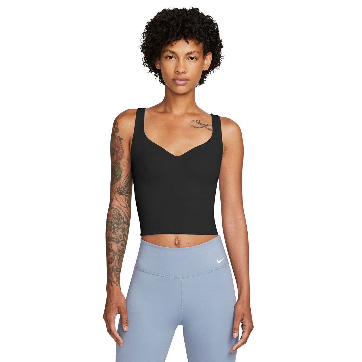 Nike Womens Alate Dri-FIT Medium Support Padded Sports Bra Tank