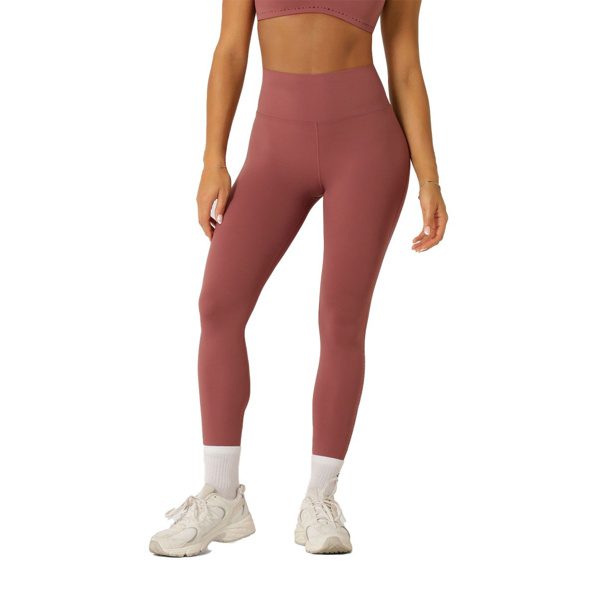 Lorna Jane Womens Reform Soft Laser Cut Ankle Biter Leggings