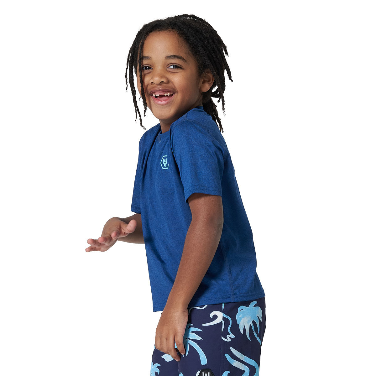 Tahwalhi Little Boys Short Sleeve Surf Tee
