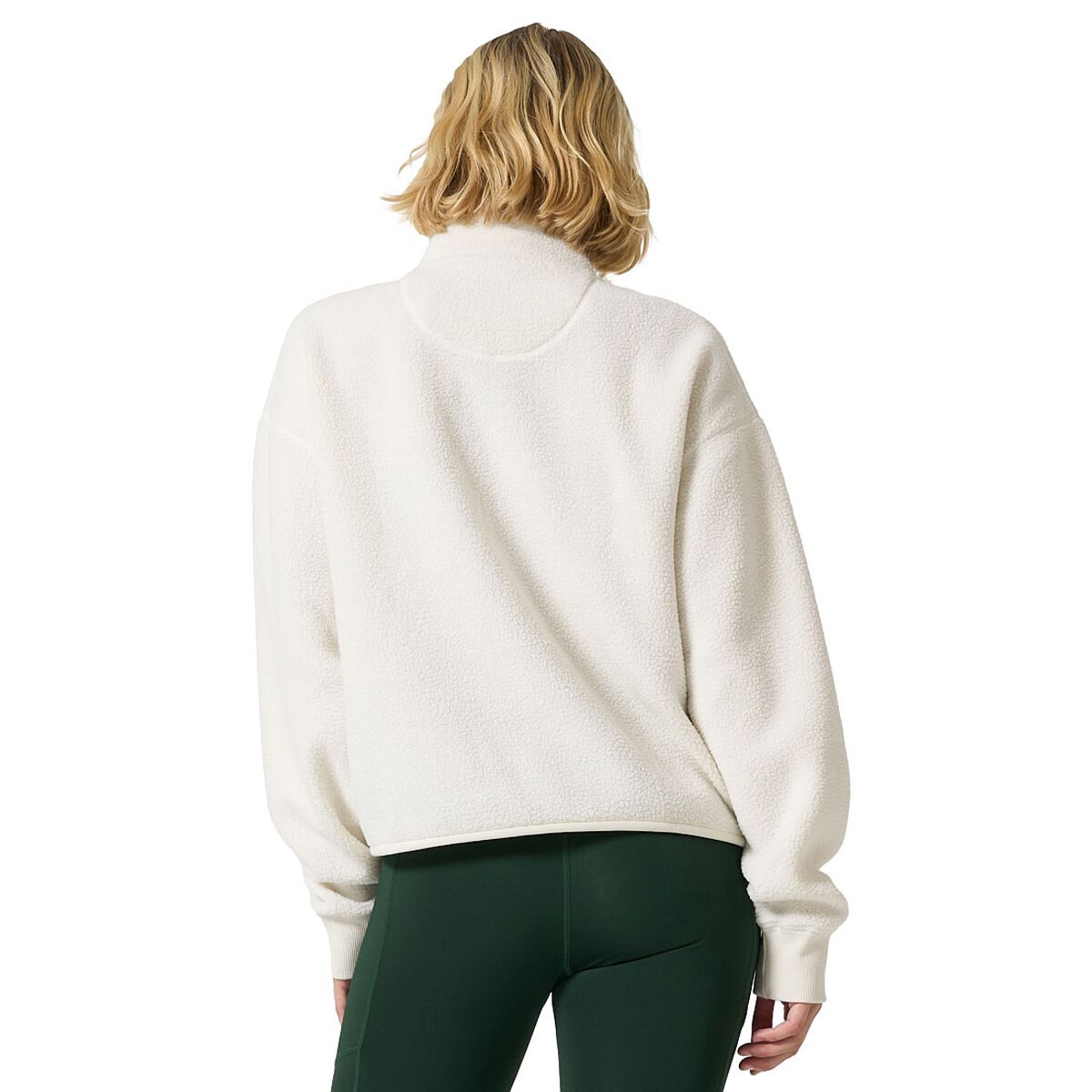 Ell/Voo Womens Bria Sherpa 1/2 Zip Pullover