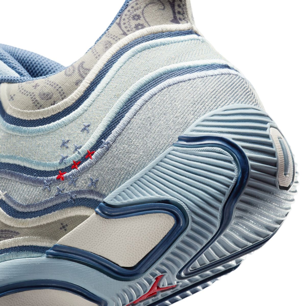 Jordan Tatum 3 Denim GS Kids Basketball Shoes