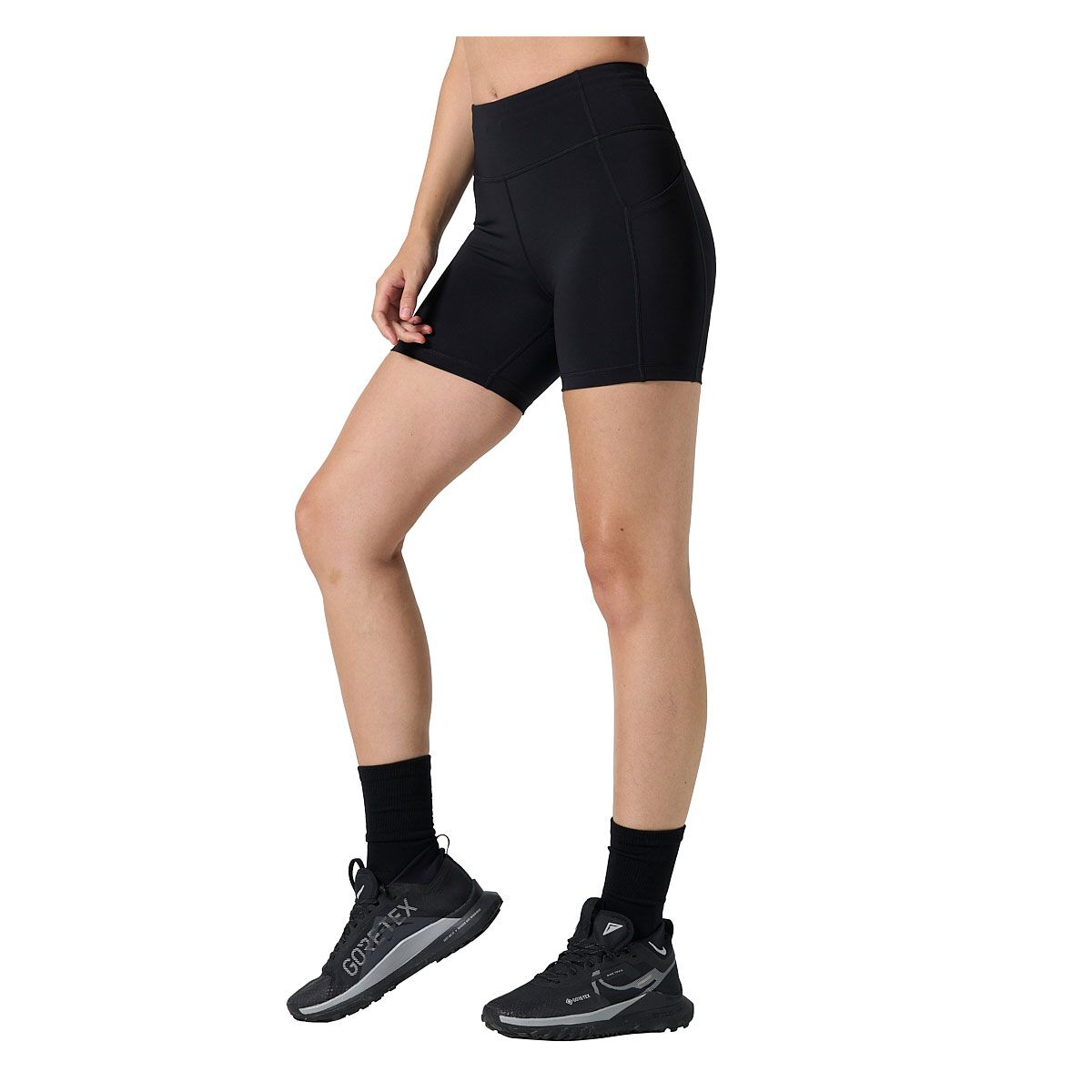 Ell/Voo Womens Essentials 5 Inch Pocket Short Tights