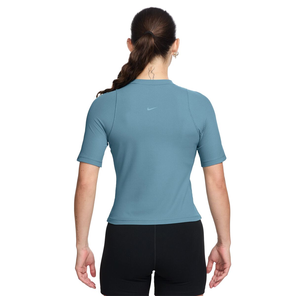 Nike Womens Zenvy InfinaSoft Dri-FIT Wide Rib Tee