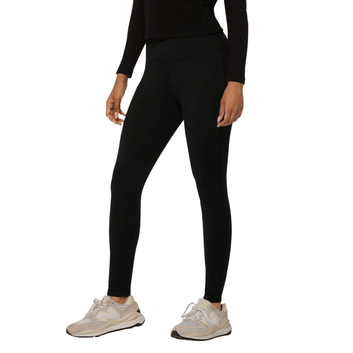 Lorna Jane Womens All Day Lotus Thermal No Chafe Full Length Leggings