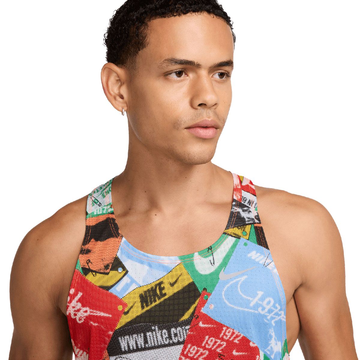 Nike Mens Fast Dri-FIT Run Energy Running Singlet