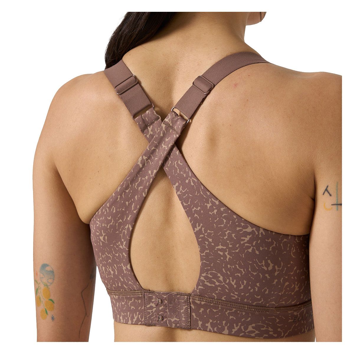 Ell/Voo Womens Kara Crop Sports Bra