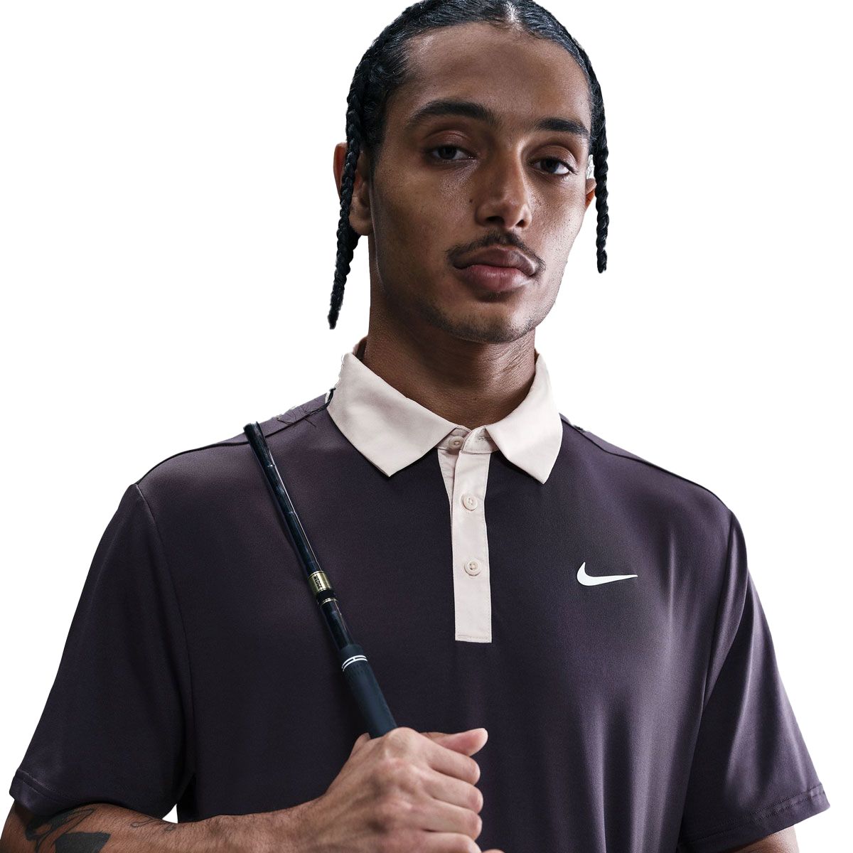 Nike Mens Tour Dri-FIT Contrast Golf Polo