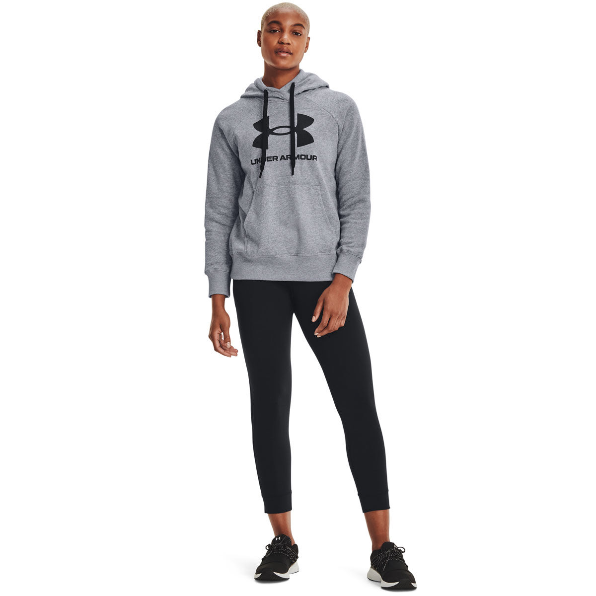 Under Armour Womens Rival Fleece Logo Pullover Hoodie