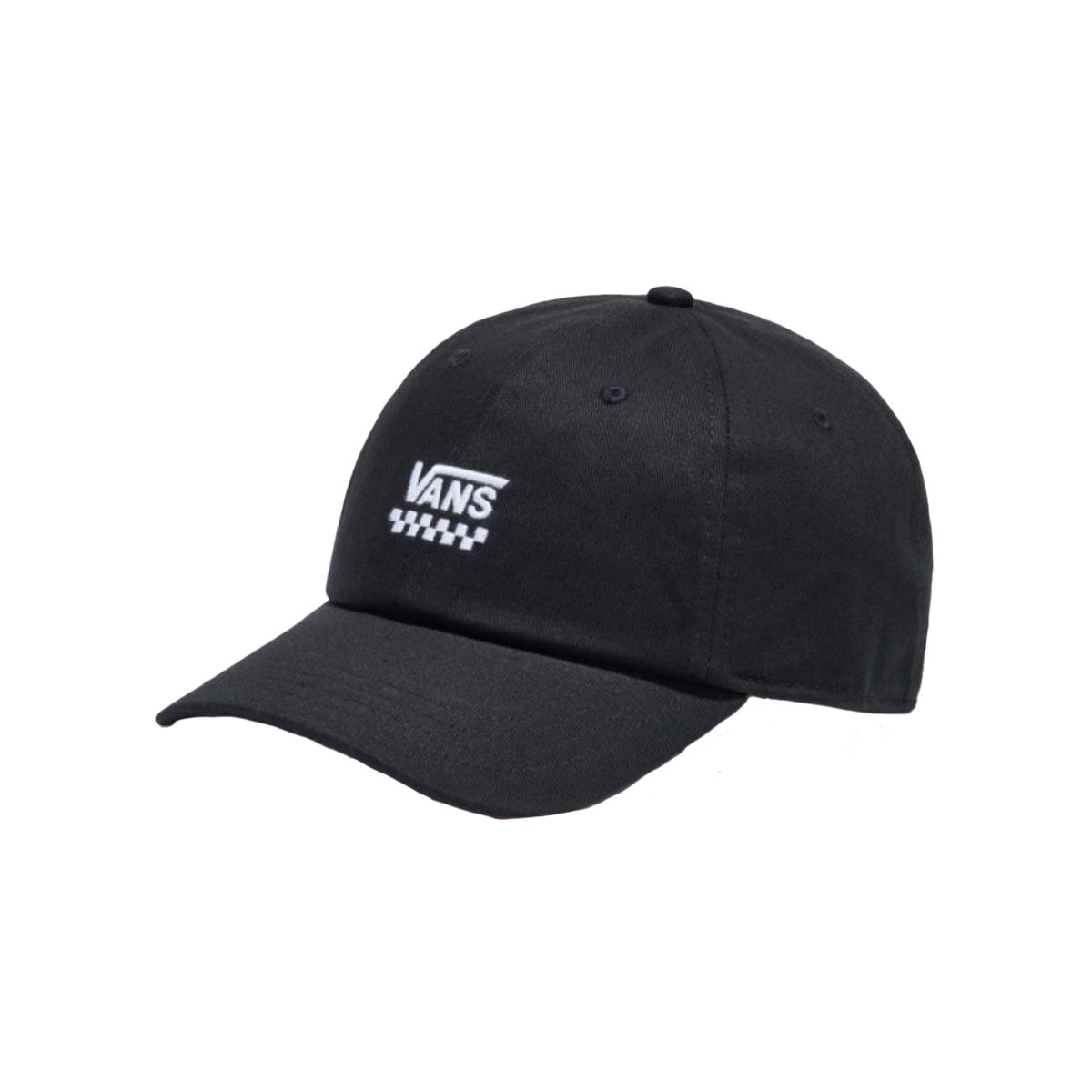 Vans Court Side Curved Bill Jockey Cap Black OSFM