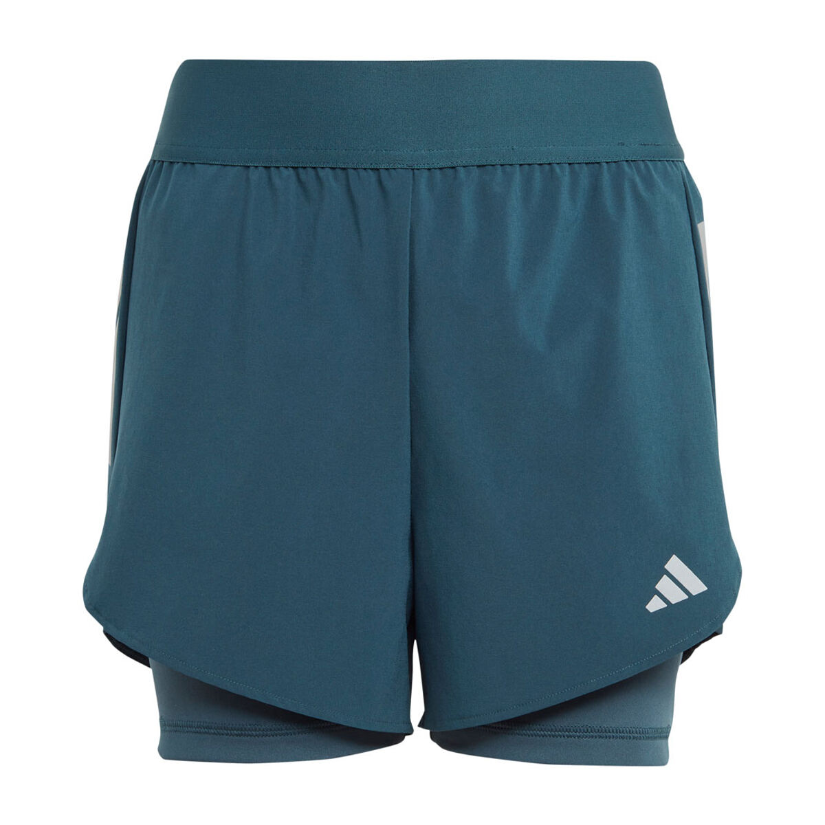 adidas Junior AEROREADY 2in1 Running Shorts