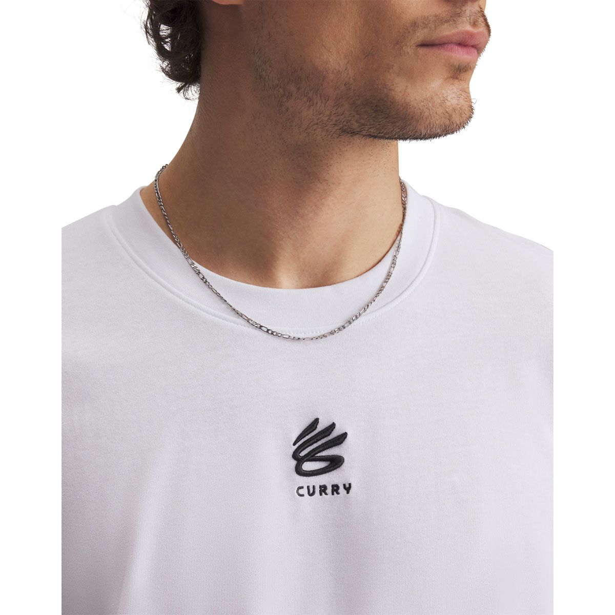 Under Armour Curry Mens Heavyweight Logo Basketball Tee
