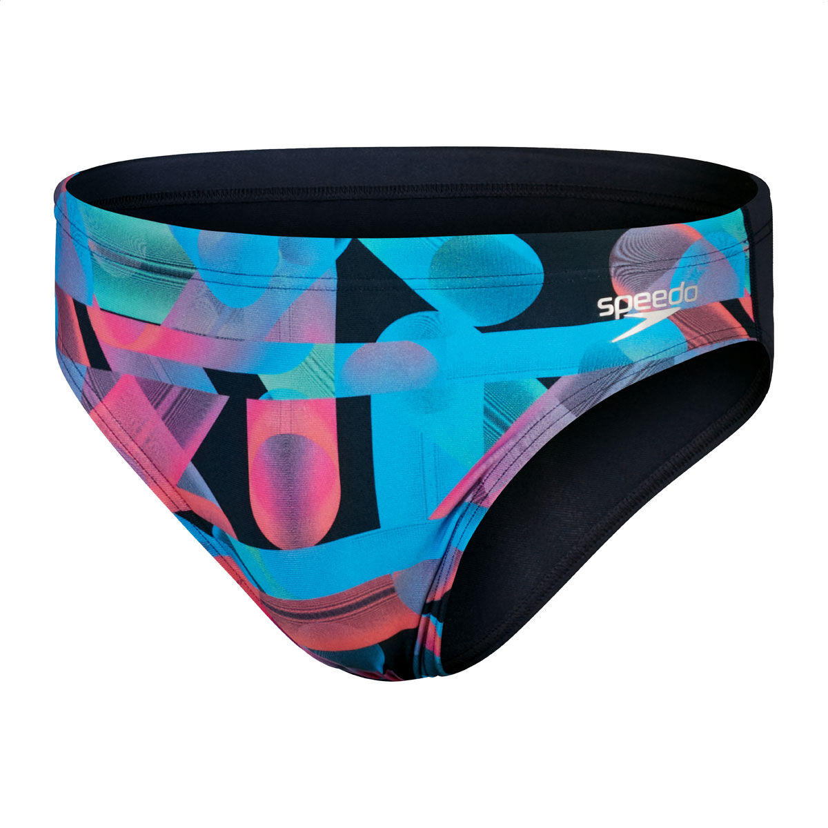 Speedo Mens Allover Digital 7cm Swim Brief