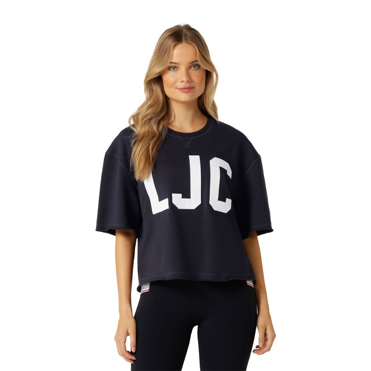 Lorna Jane Womens Arcade Cropped Boyfriend Tee
