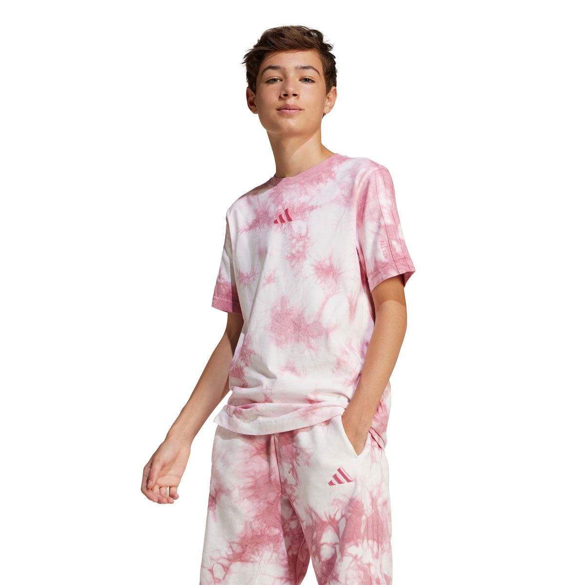 adidas Junior All Season Allover Print Tee