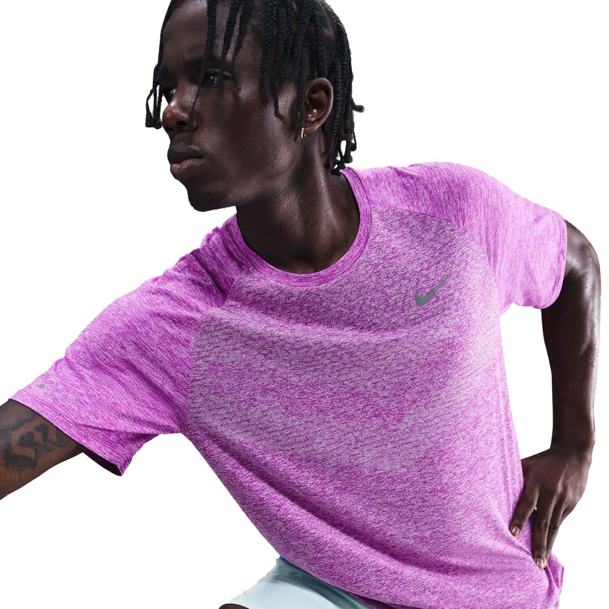 Nike Mens Stride Dri FIT ADV Short Sleeve Running Tee