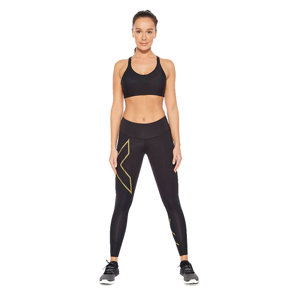 2XU Womens Light Speed Mid Rise Compression Tights