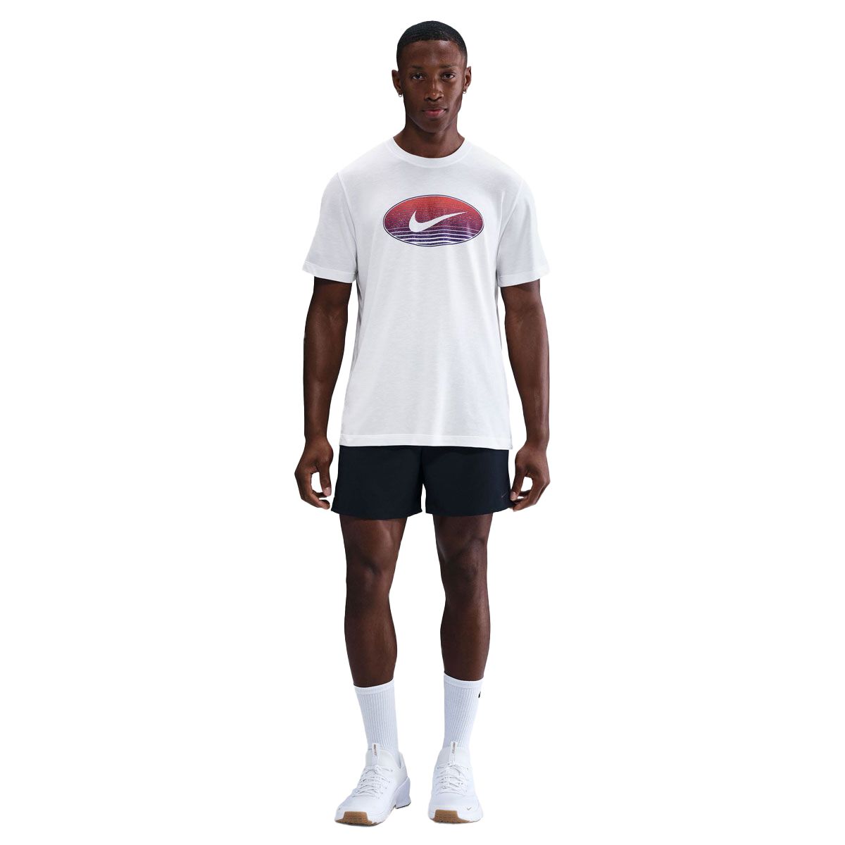 Nike Mens Dri-FIT Slub Novelty Logo Tee