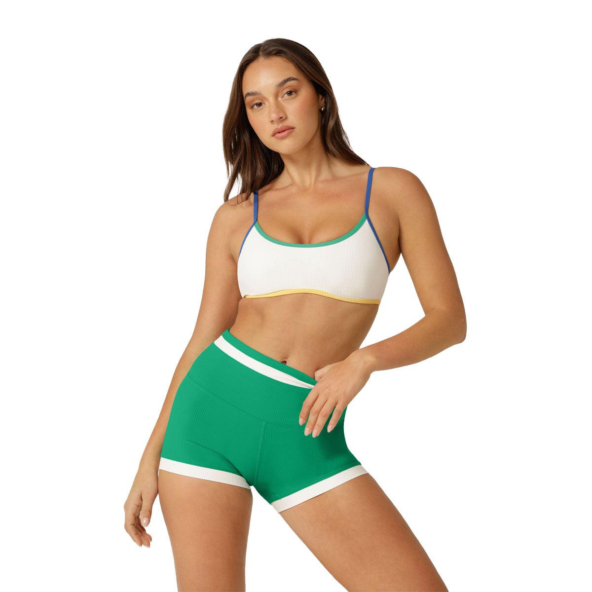 Lorna Jane Womens Retro Swim Sports Bra